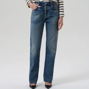 NWT Citizens of Humanity Baretta Relaxed Straight Leg Jeans in Babylonia Size 28